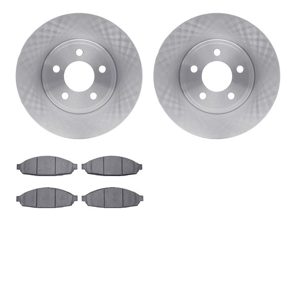 Dynamic Friction Co 6302-56033, Rotors with 3000 Series Ceramic Brake Pads 6302-56033